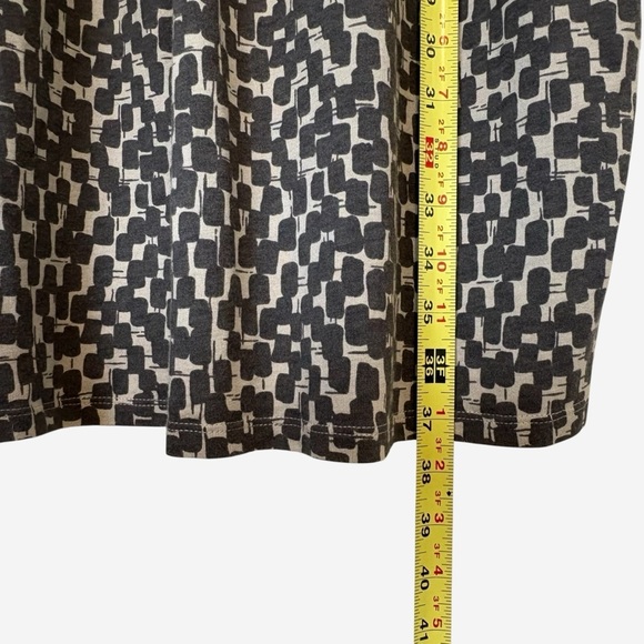 Boden Geo Print Jersey Dress Short Sleeve Modal Cotton Pockets Stretch - Picture 8 of 11